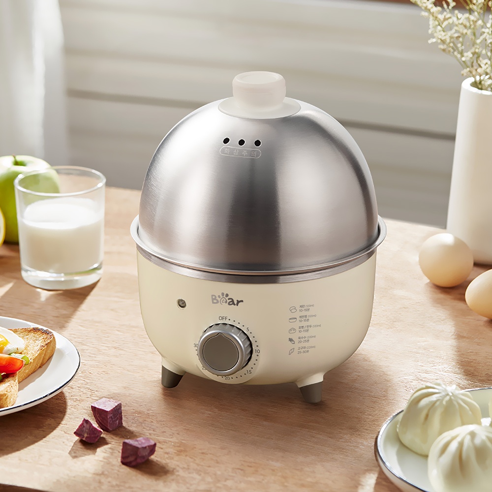 Bear 올스텐 미니 계란찜기 에그 쿠커 달걀삶는 기계 사용 후기