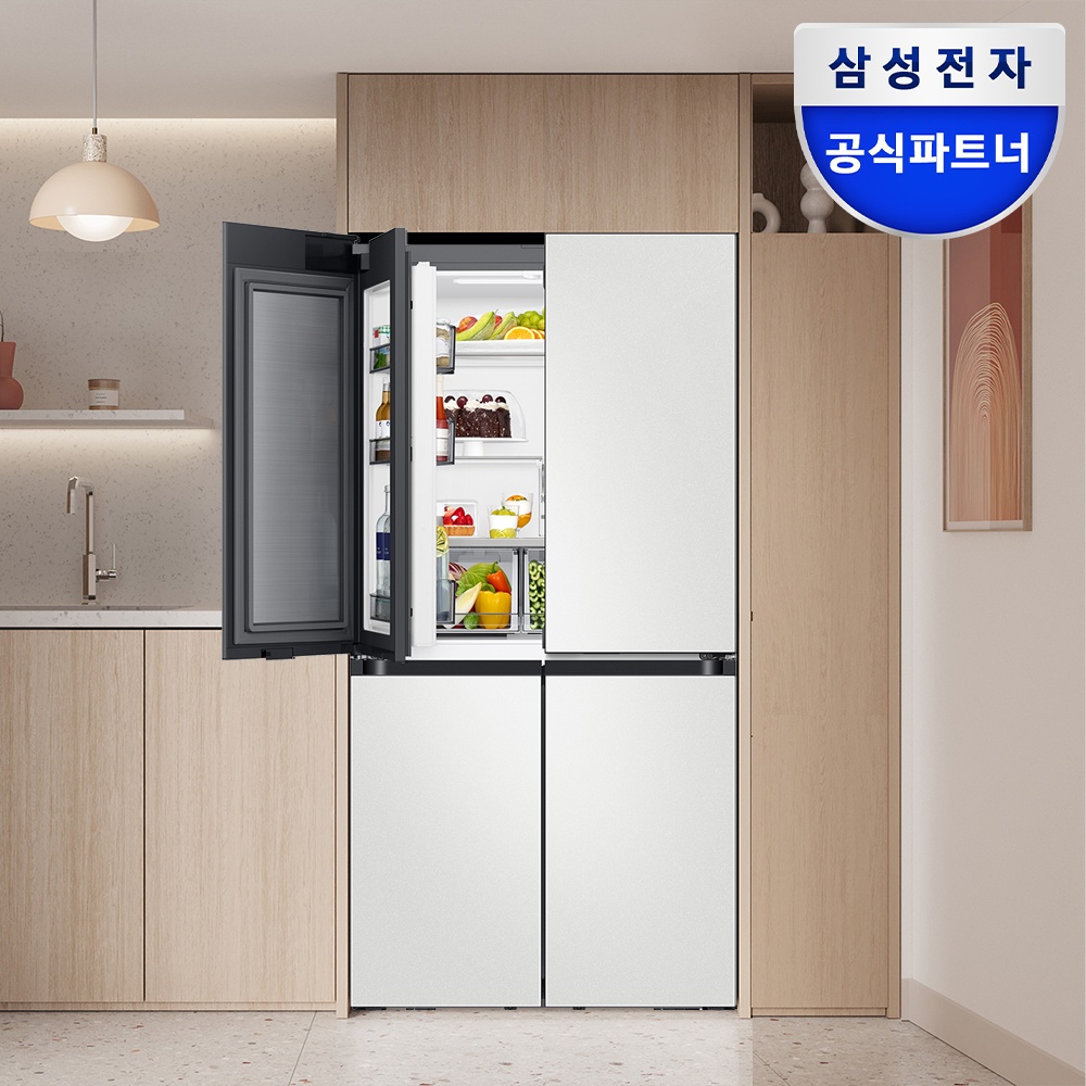 삼성 비스포크 AI 냉장고 25년형 4도어 키친핏Max RM70F63M2A 푸드쇼케이스 솔직 리뷰