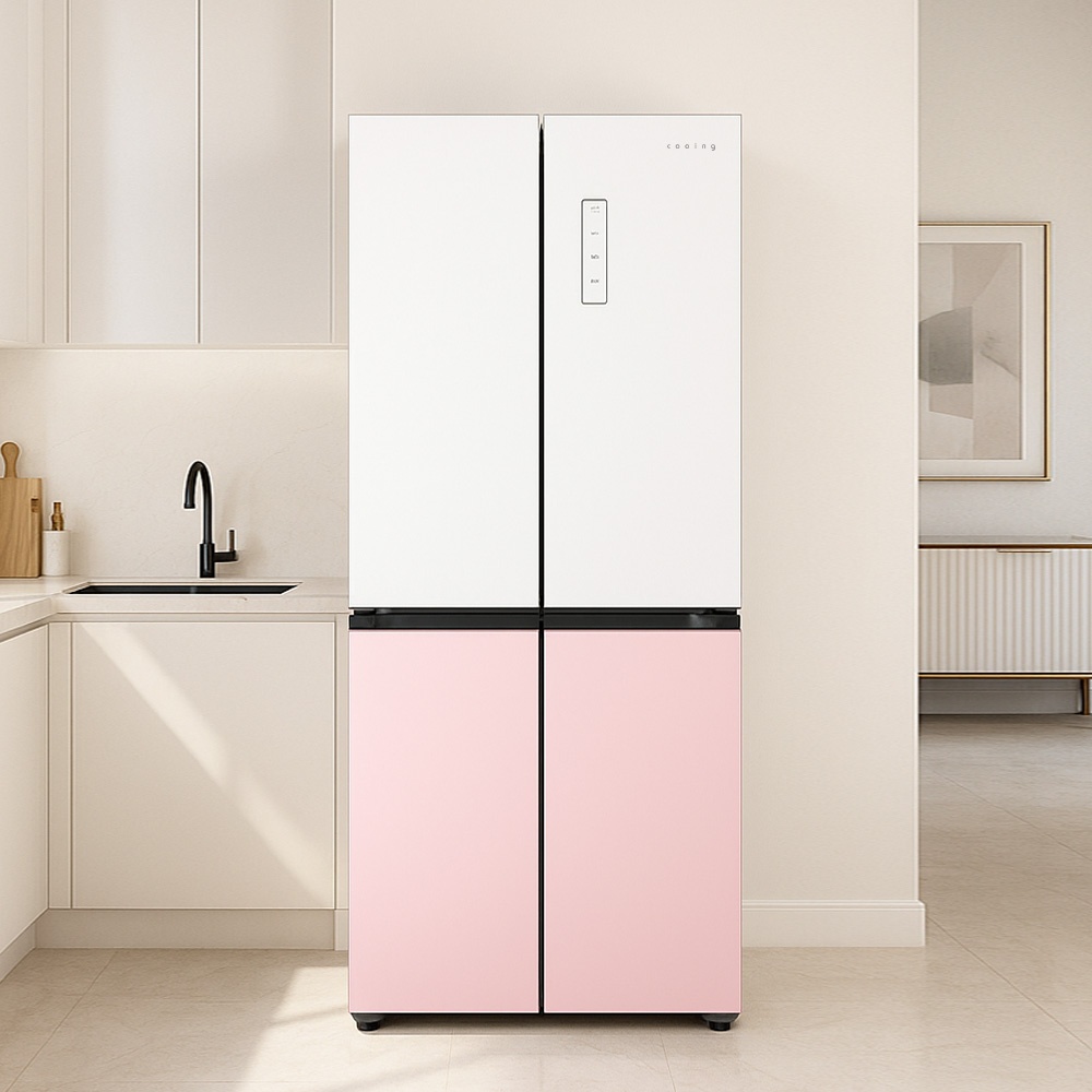 “신혼 필수템 쿠잉 4도어 양문형냉장고 MD405 사용 후기”