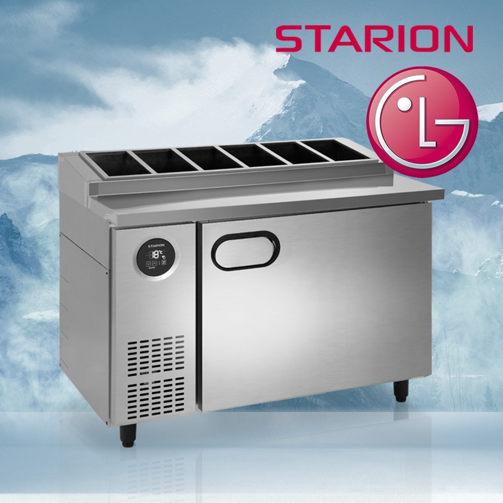 업소용 LG스타리온 토핑 김밥냉장고 테이블 반찬 1200 1/3밧드 일반형 G12EIEVG 추천합니다