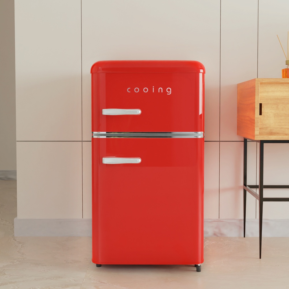 “쿠잉 레트로 미니냉장고 REF-D85” 이 가격에 또 사나요? 솔직 후기